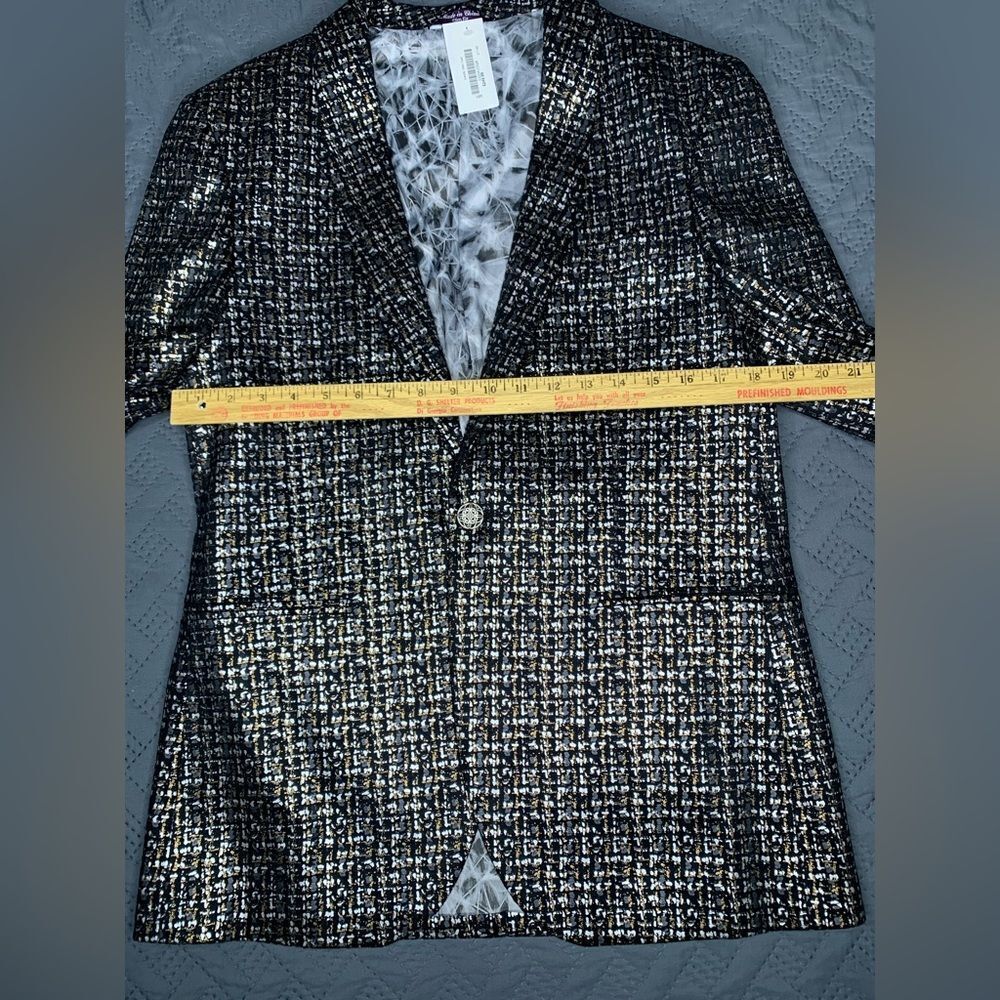 Metallic Tweed Jacket - Picture 6 of 8
